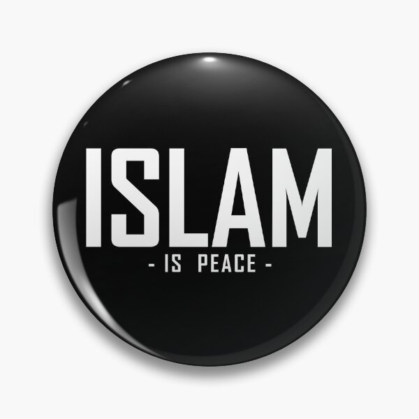 Item preview, islam is peace islamic art quotes designed and sold by EfenDesign.