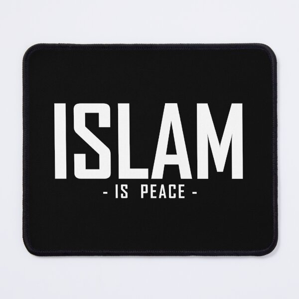 Item preview, islam is peace islamic art quotes designed and sold by EfenDesign.