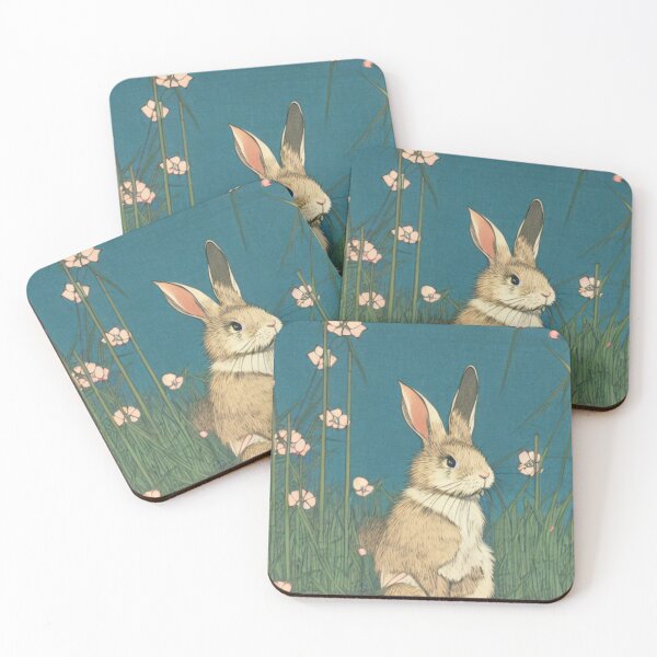 Item preview, Cute Grey American Rabbit Bunny  designed and sold by wigobun.