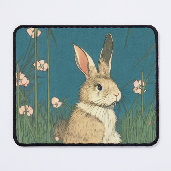 Item preview, Cute Grey American Rabbit Bunny  designed and sold by wigobun.