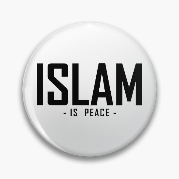 Item preview, islam is peace islamic art quotes designed and sold by EfenDesign.