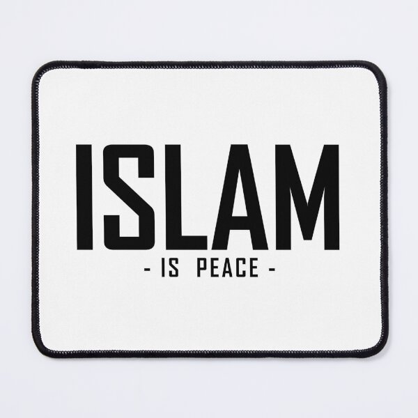 Item preview, islam is peace islamic art quotes designed and sold by EfenDesign.