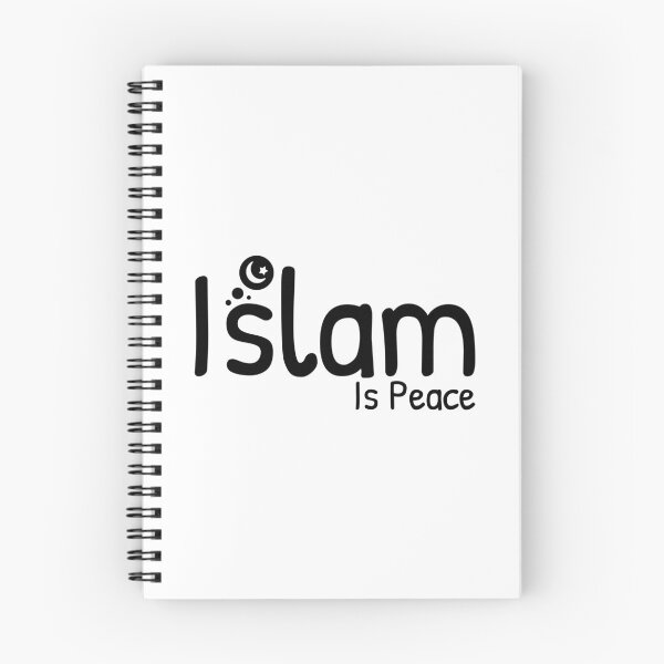 Item preview, islam is peace islamic art quotes designed and sold by EfenDesign.