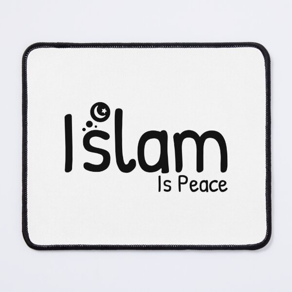Item preview, islam is peace islamic art quotes designed and sold by EfenDesign.