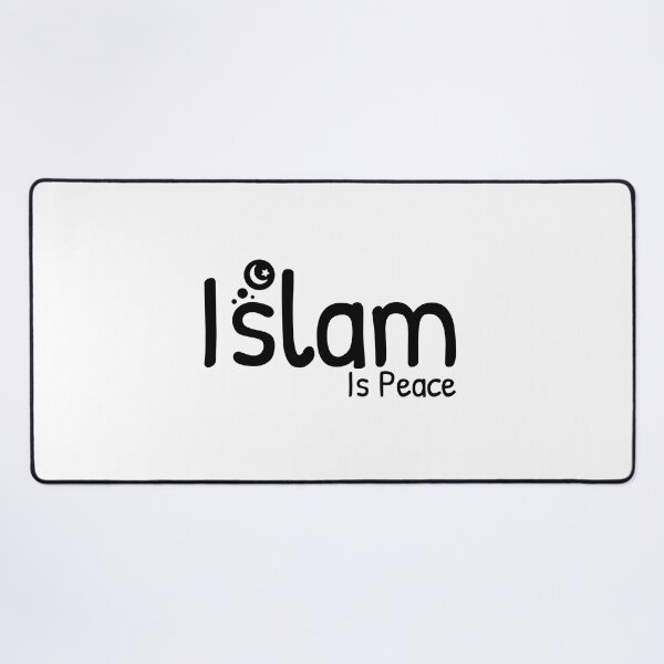 Item preview, islam is peace islamic art quotes designed and sold by EfenDesign.