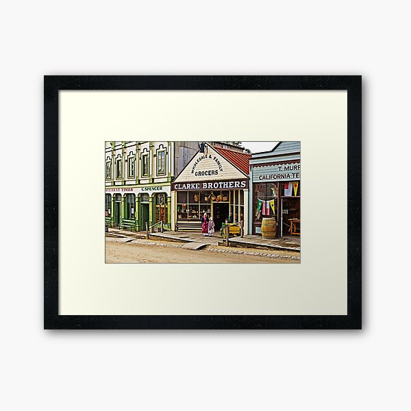 Vista previa del artículo con la obra «Hermanas de Clarke Brothers - Main Street, Sovereign Hill», diseñado y vendido por TonyCrehan.