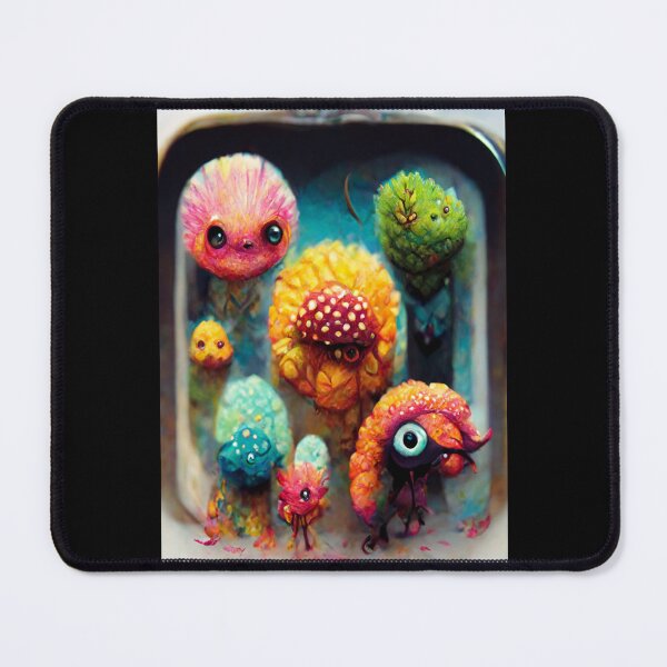 Item preview, Funny cute little colorful creatures designed and sold by DANIELCUNNING.