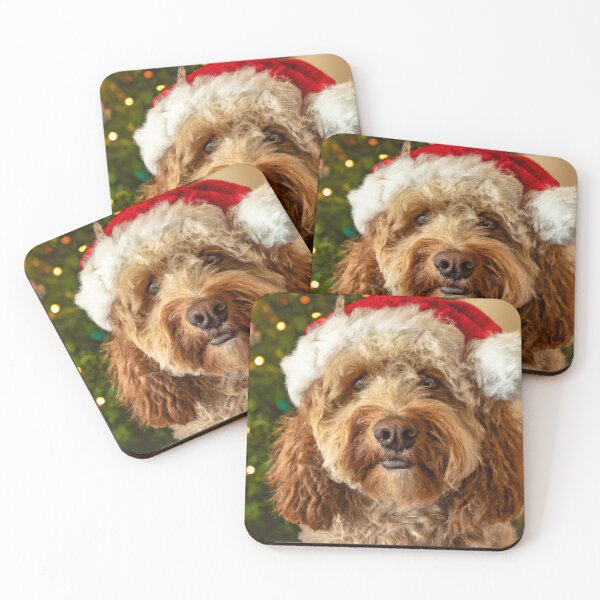 Item preview, Happy Cockapoo Christmas  designed and sold by fatbanana.