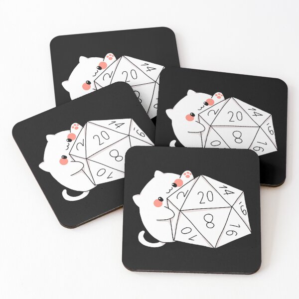 Item preview, I Love Cat and Dice / Board Games - Cute - Funny - White Cat  #4 designed and sold by Annisa Yuwanda.