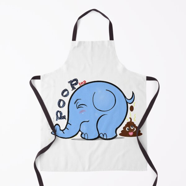 Item preview, Elephant pooping  designed and sold by Shirley cute art .