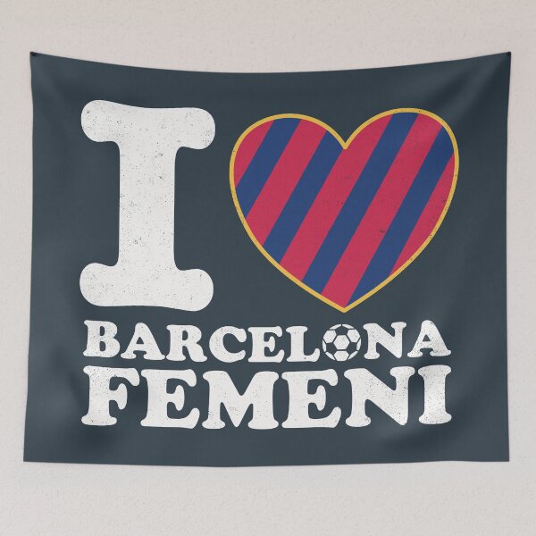 Item preview, I Heart Barcelona Femeni (WOSO/FutFem) designed and sold by Numero14.