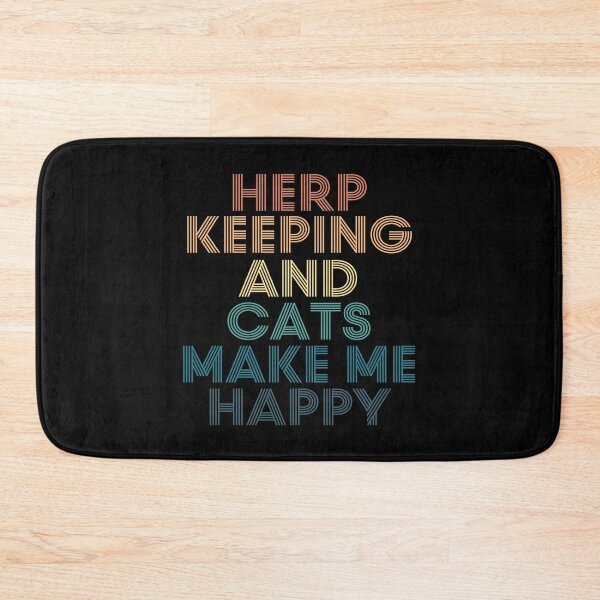 Item preview, Herp Keeping And Cats Make Me Happy designed and sold by kindxinn.