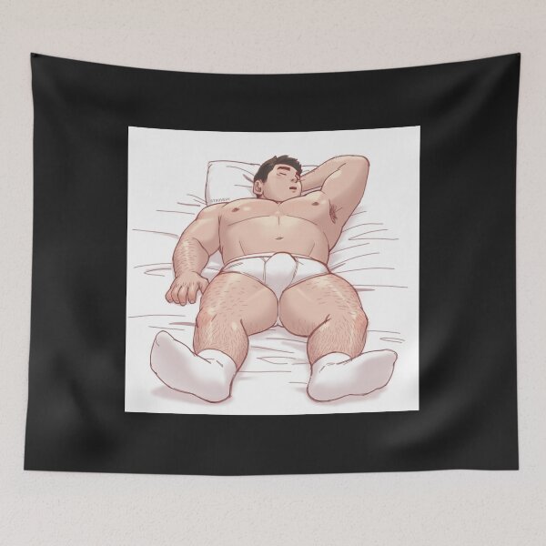 Item preview, Hunk sleeping Hunk boy sleeping designed and sold by Storeprodigy89.