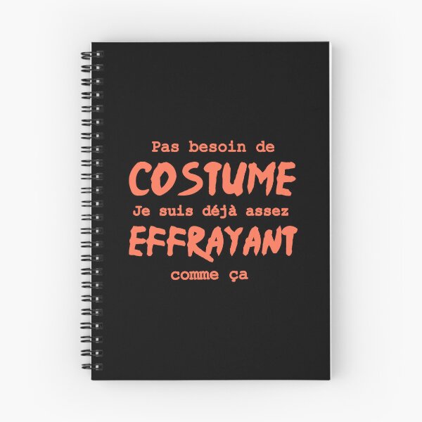 Item preview, No need for a COSTUME I'm scary enough already designed and sold by EnzoVectorism.