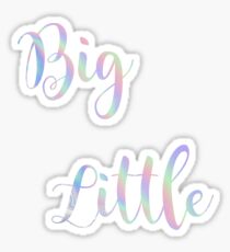 Big Little Holographic Sticker