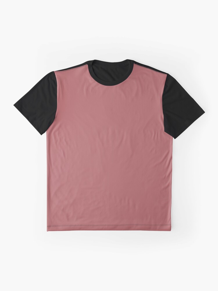Alternate view of Dusty Cedar 18-1630 TCX | Pantone | Color Trends | Fall Winter 2016 | Solid Colors | Fashion Colors | Graphic T-Shirt