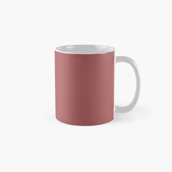 Dusty Cedar 18-1630 TCX | Pantone | Color Trends | Fall Winter 2016 | Solid Colors | Fashion Colors | Classic Mug