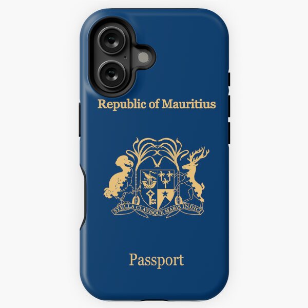 Aperçu de l'œuvre Passeport mauricien créée et vendue par Travellerz.