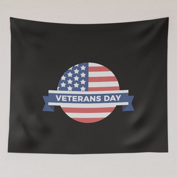 Item preview, Veterans Day Commemorative Flag Design designed and sold by Articulate.