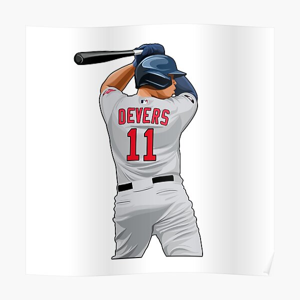 MLB Baseball Rafaeldevers Rafael Devers Rafael Devers Boston Red Sox  Bostonredsox Rafaeldeverscalcan Poster