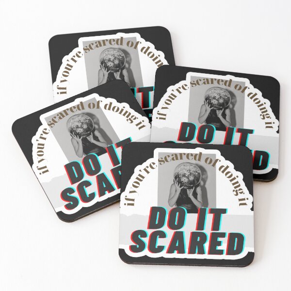 Item preview, If you're scared of doing it, do it scared designed and sold by Gnouhp.