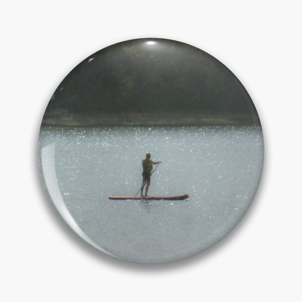Item preview, Paddle Boarding on a Lake designed and sold by rosedew.