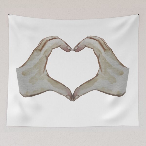 Item preview, Heart Hands designed and sold by Juniper Peach.