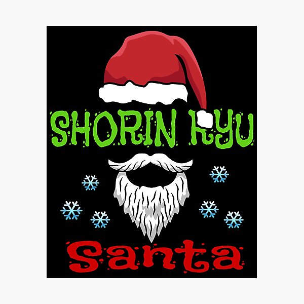 Item preview, Funny Christmas Outfit Shorin Ryu Santa Karate Instructor Design - Japanese Martial Art Design For A Karate Lover designed and sold by TheKarateStore.