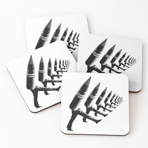 Item preview, Banksy Rocket March designed and sold by DataDude.