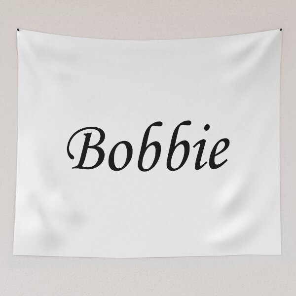 Item preview, Bobbie - black name lettering text - 1022 designed and sold by PrettyDesserted.