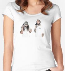 FTP Schuhe Tailliertes Rundhals-Shirt