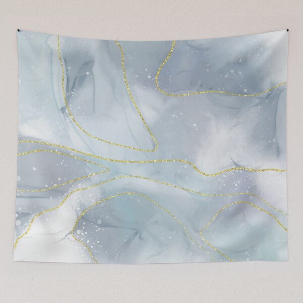 Item preview, Liquid marble with gold designed and sold by Tobasiano.