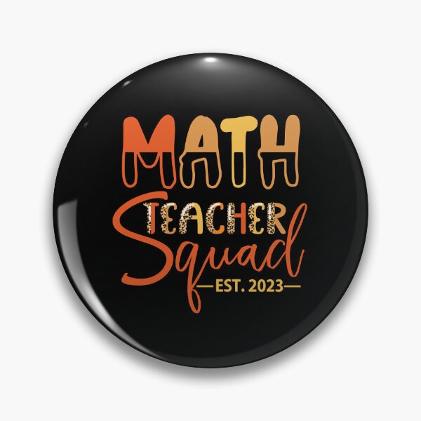 Item preview,  Math Teacher Squad EST. 2023  designed and sold by Karry-Pat.