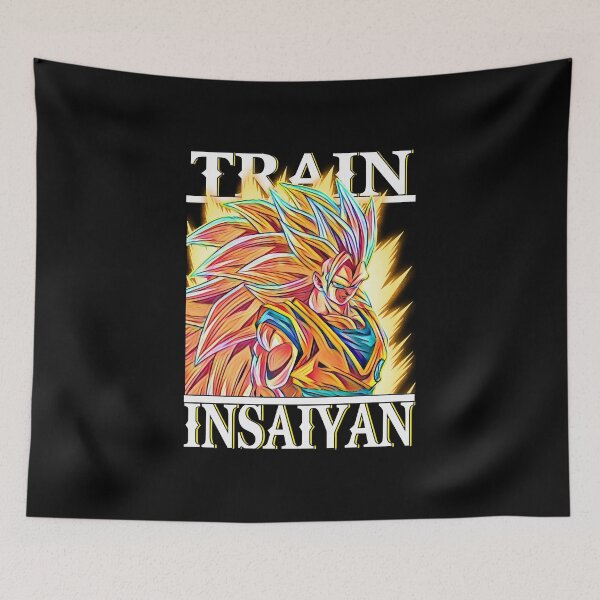 Item preview, Mens Womens Train Anime Insaiyan Funny Men Fan designed and sold by KieraBeltran.