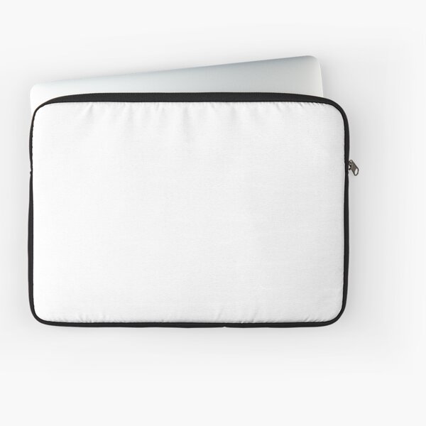 Just Plain White | Plain White | Solid Color | White | Laptop Sleeve