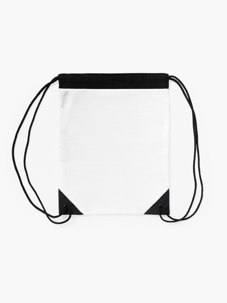 Just Plain White, Plain White, Solid Color, White,  Drawstring Bag for  Sale by EclecticAtHeART