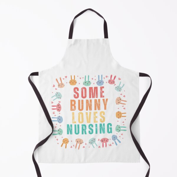 Item preview, Some Bunny Loves Nursing Colorful Rabbits designed and sold by TreetopStudios.