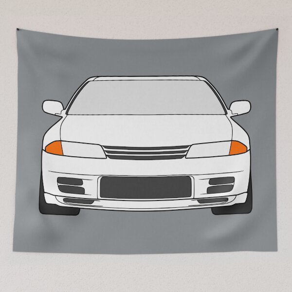 Item preview, Nissan Skyline R32 GTR white color designed and sold by EdimDesign.