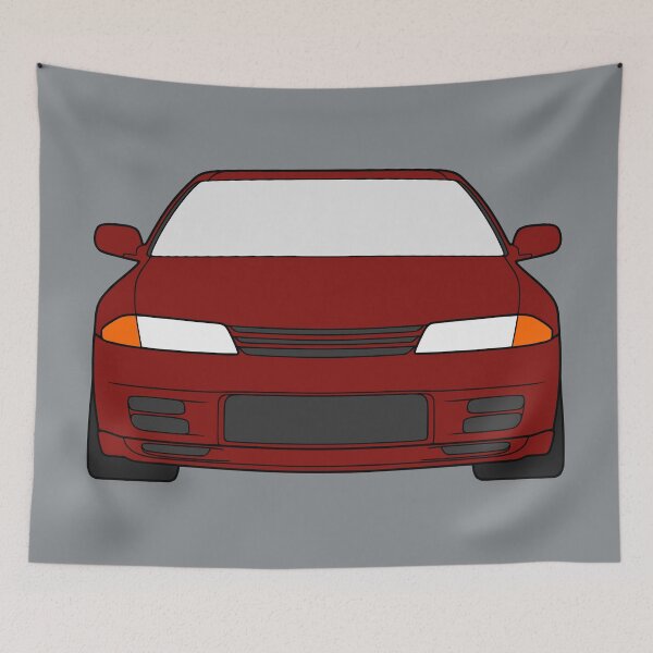 Item preview, Nissan Skyline R32 GTR red pearl color designed and sold by EdimDesign.