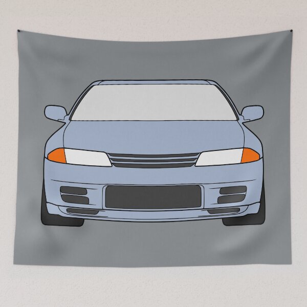 Item preview, Nissan Skyline R32 GTR light blue color designed and sold by EdimDesign.