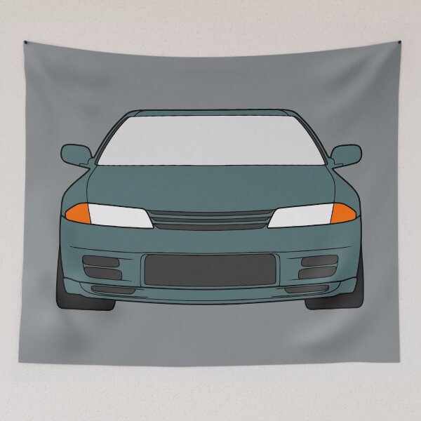 Item preview, Nissan Skyline R32 GTR green color designed and sold by EdimDesign.