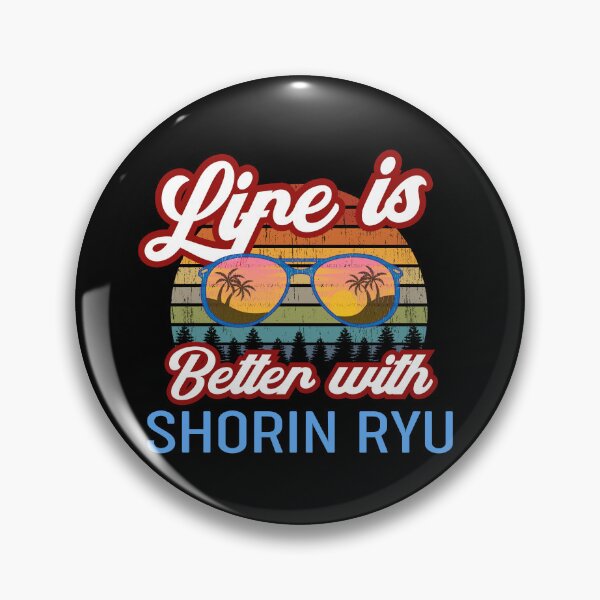 Item preview, Funny Vintage Sunset Life is Better with Shorin Ryu! Karate Instructor Design - Japanese Martial Art Design For A Karate Lover designed and sold by TheKarateStore.