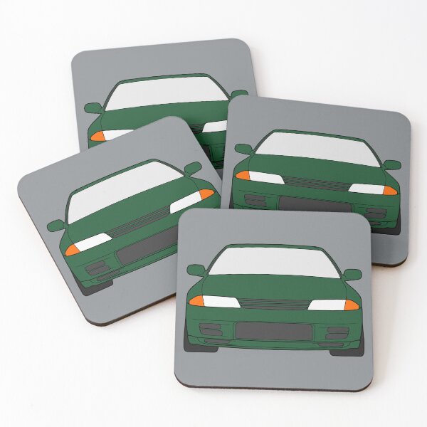 Item preview, Nissan Skyline R32 GTR forest green color designed and sold by EdimDesign.