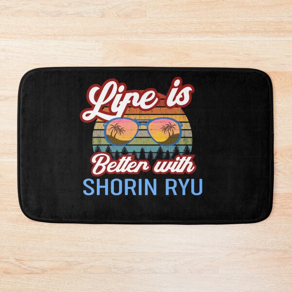 Item preview, Funny Vintage Sunset Life is Better with Shorin Ryu! Karate Instructor Design - Japanese Martial Art Design For A Karate Lover designed and sold by TheKarateStore.