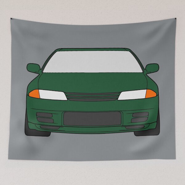 Item preview, Nissan Skyline R32 GTR forest green color designed and sold by EdimDesign.