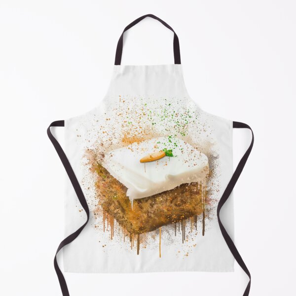 Item preview, Carrot Cake, Orange, Cakes, Food, Plate, Splatter Print designed and sold by Pics-squiggles.