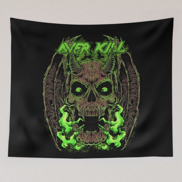 Item preview, OVERKILL FEEL THE FIRE Essential T-Shirt designed and sold by MatthijsKuij.