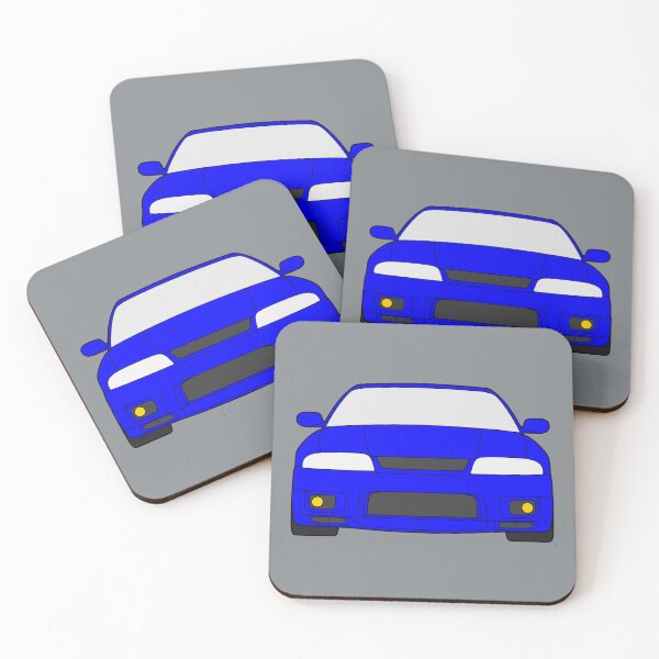 Item preview, Nissan Skyline R33 GTR blue color designed and sold by EdimDesign.