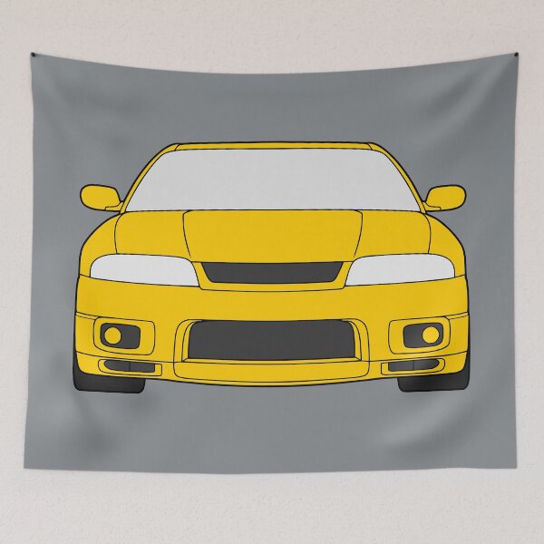 Item preview, Nissan Skyline R33 GTR yellow color designed and sold by EdimDesign.