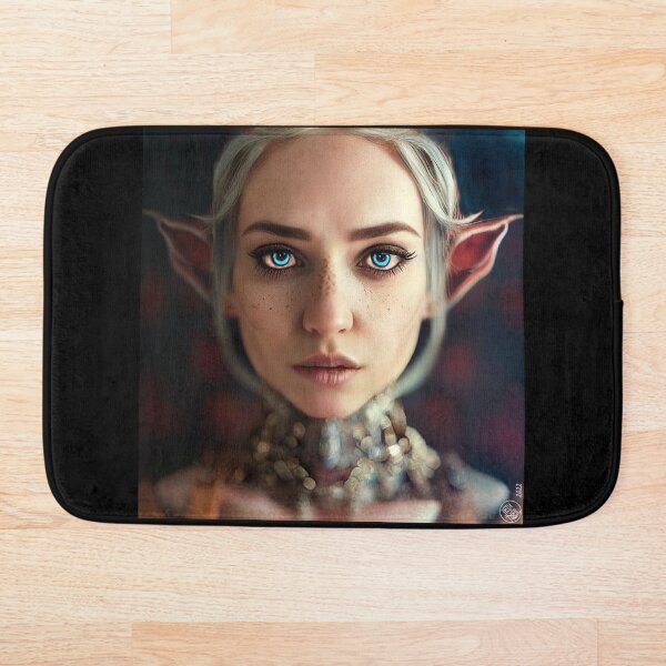 Item preview, Lenna Wynwraek - Portrait of Beautiful Elf Woman designed and sold by JediNeil.